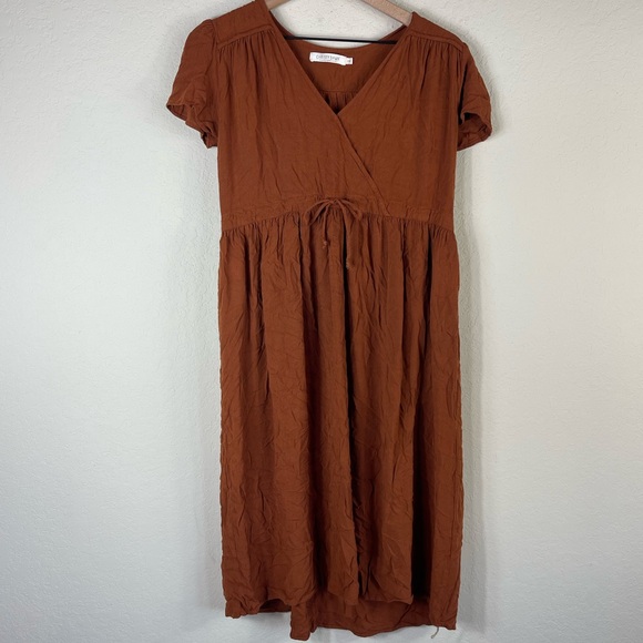 Christy Dawn Rust Midi Dress - Picture 4 of 8